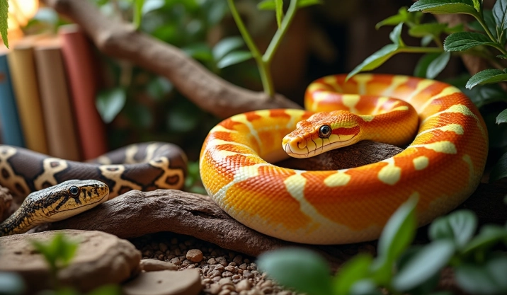 low maintenance pet snake