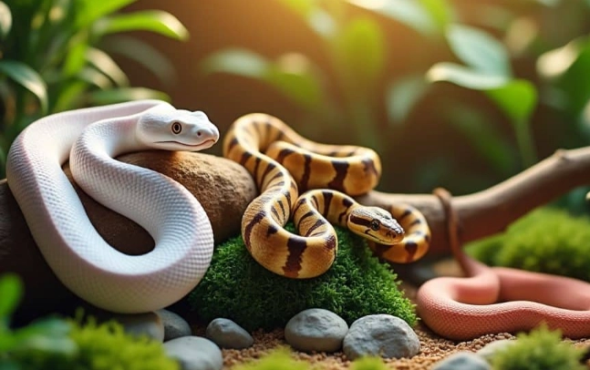 easy to care for snakes