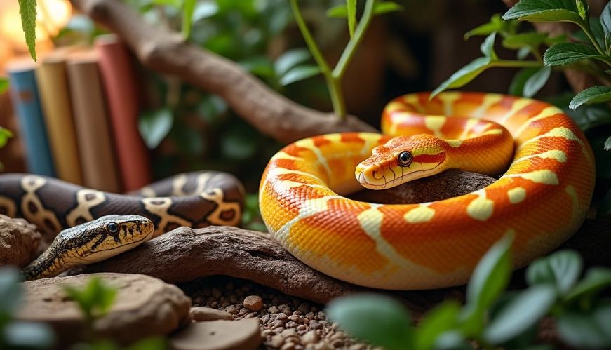 snake enclosure setup snake enclosure setup