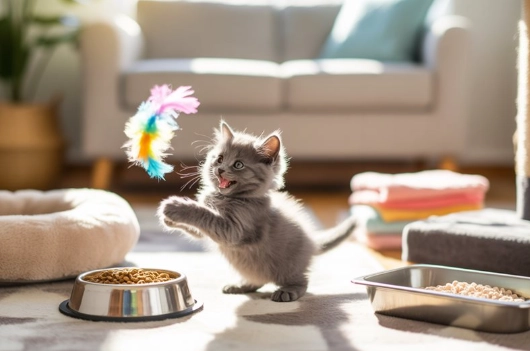 how to care for a kitten