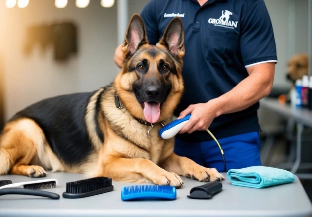 professional dog grooming