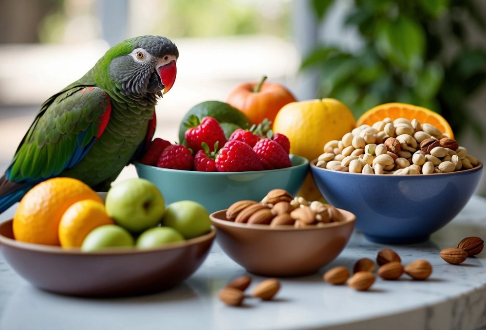 Parrot diet guide for beginners