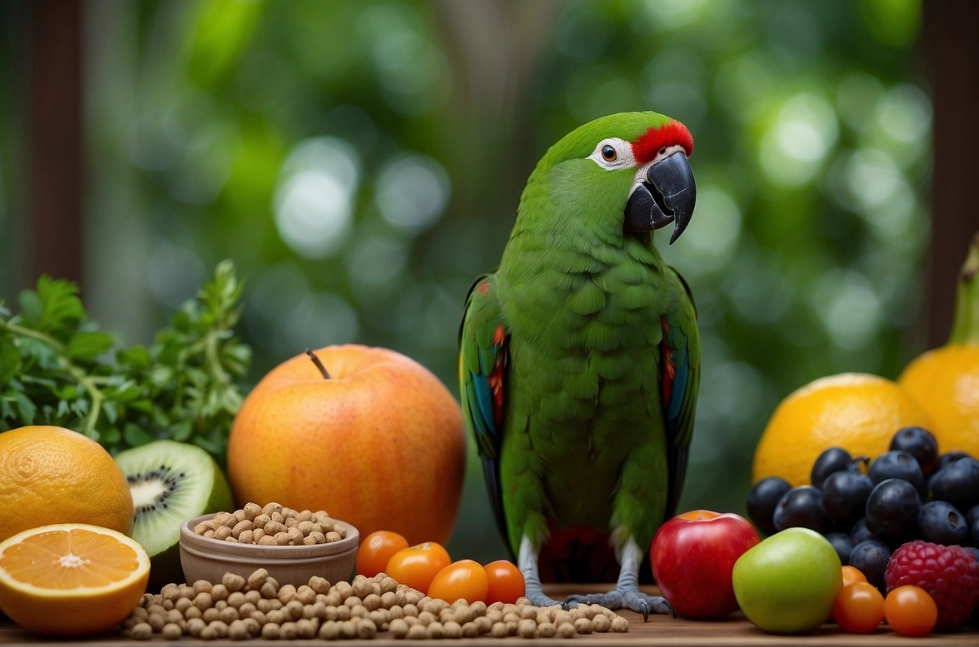 what to feed a parrot