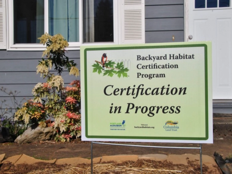 wildlife garden certification
