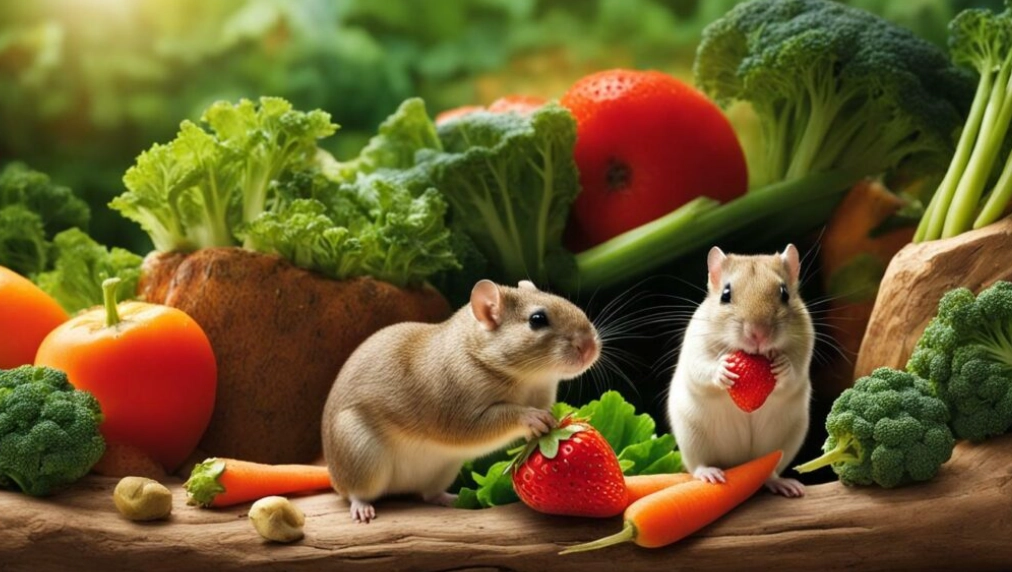Gerbil diet plan vegetarian