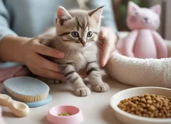 kitten development week by week