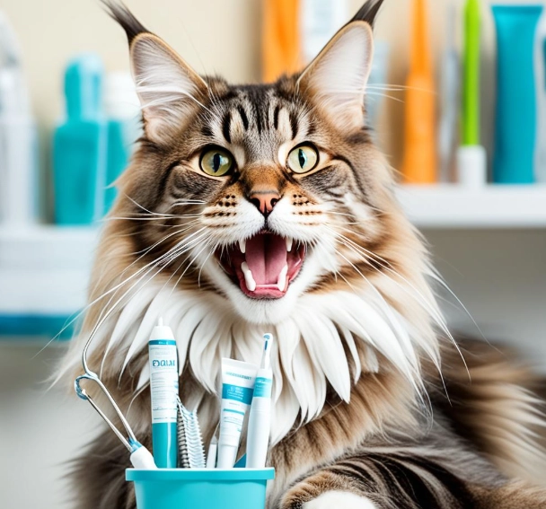 how to clean cat teeth