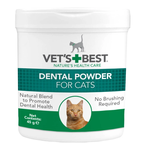 how to use cat dental powder